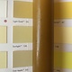 Top quality candle yellow ochre