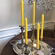 Top quality candle in bright yellow