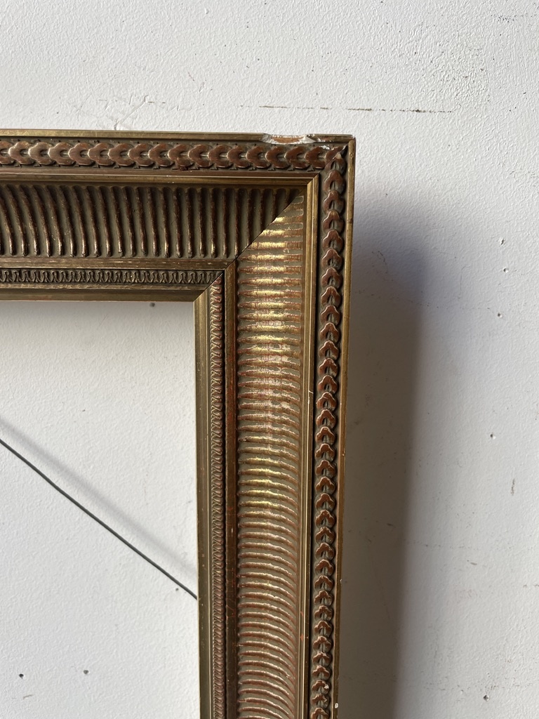 Vintage gilded picture frame