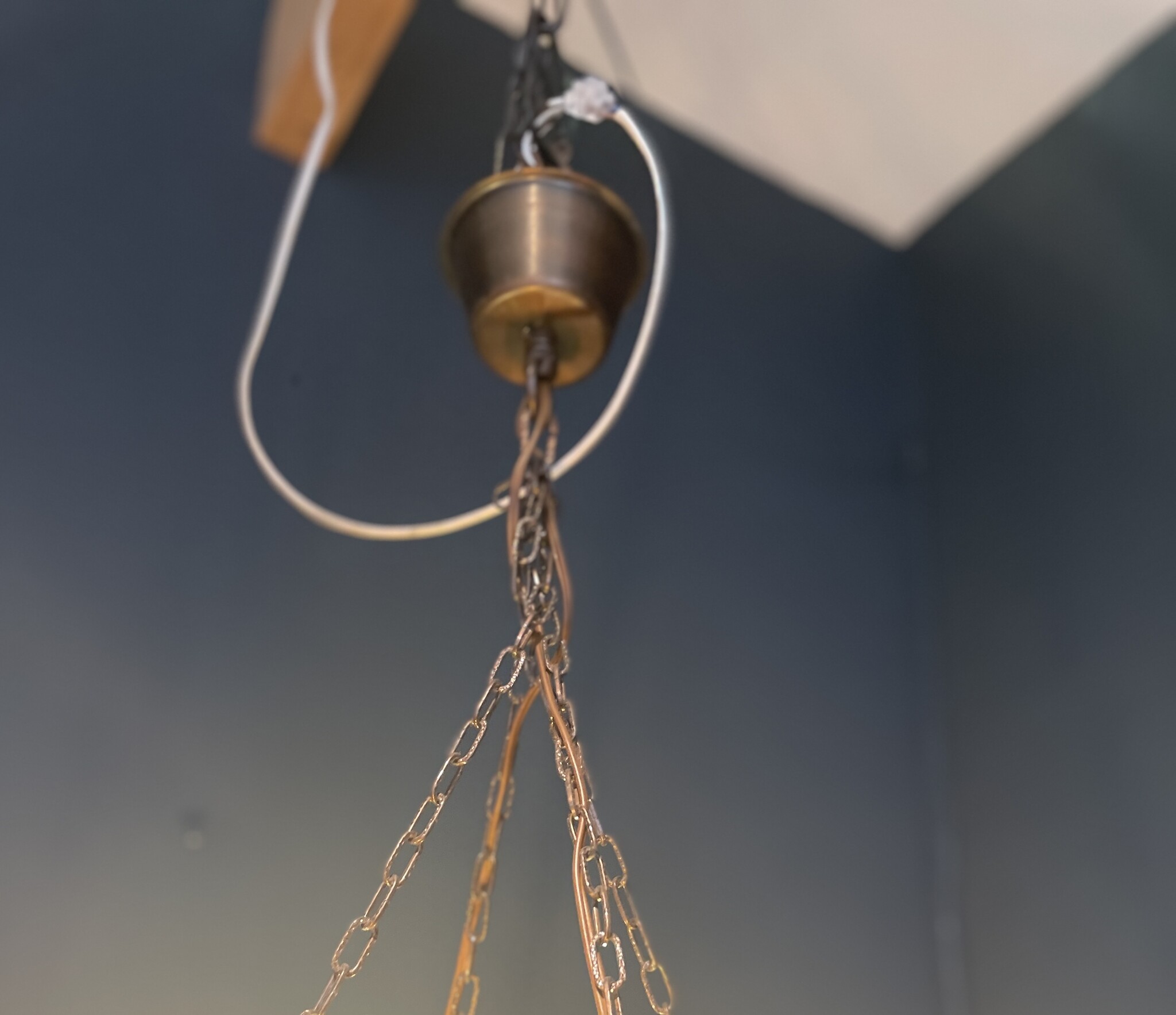 Chandelier made from antlers