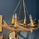 Chandelier made from antlers