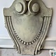 Antique plaster ceiling ornament