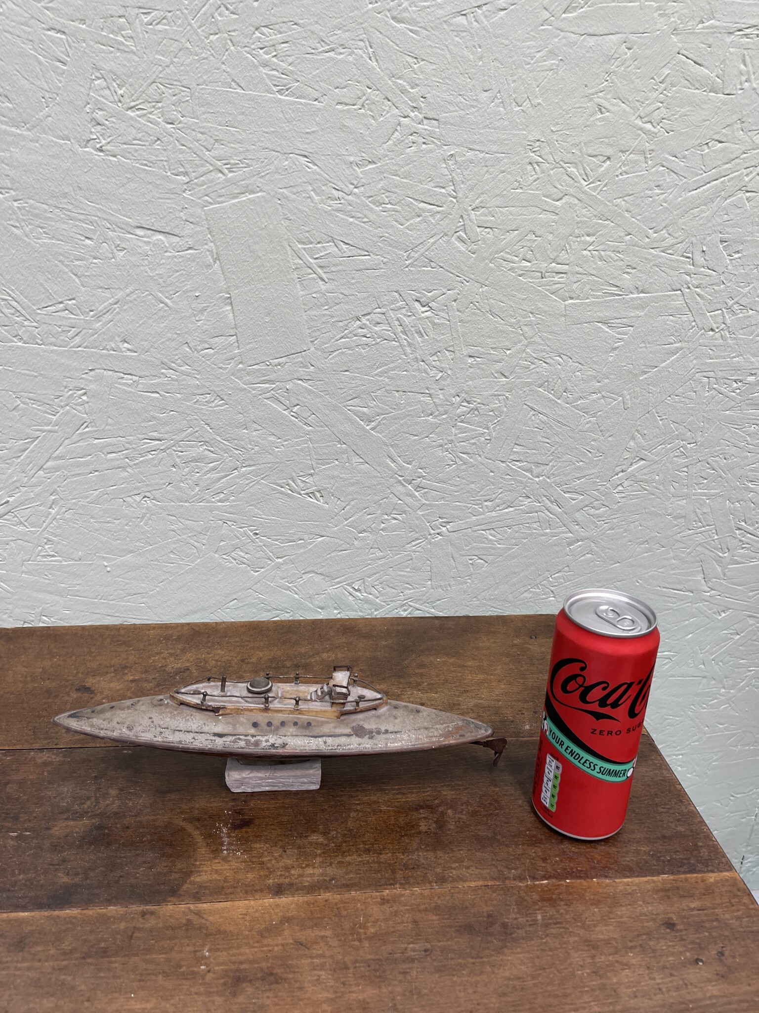 Antique submarine, tin toy, Bing, Germany, just before or during the war