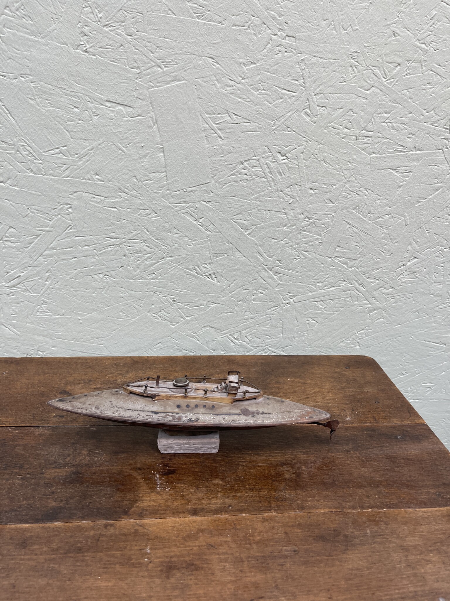 Antique submarine, tin toy, Bing, Germany, just before or during the war