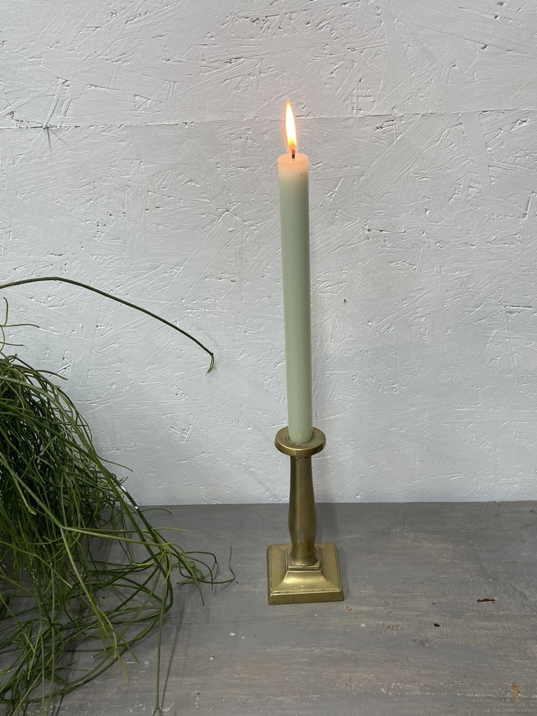 Antique brass candlestick, nice model