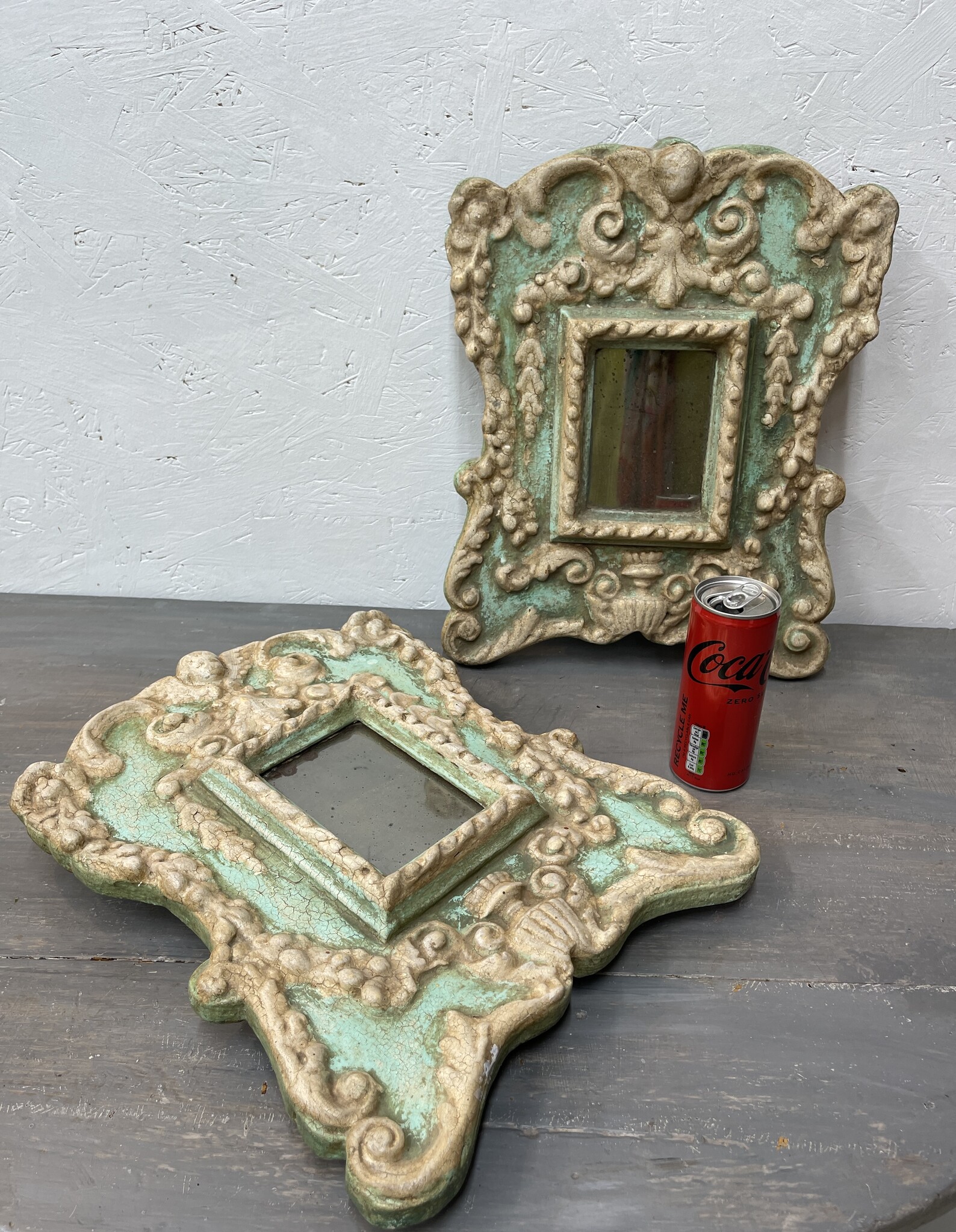 Antique small bridal mirrors