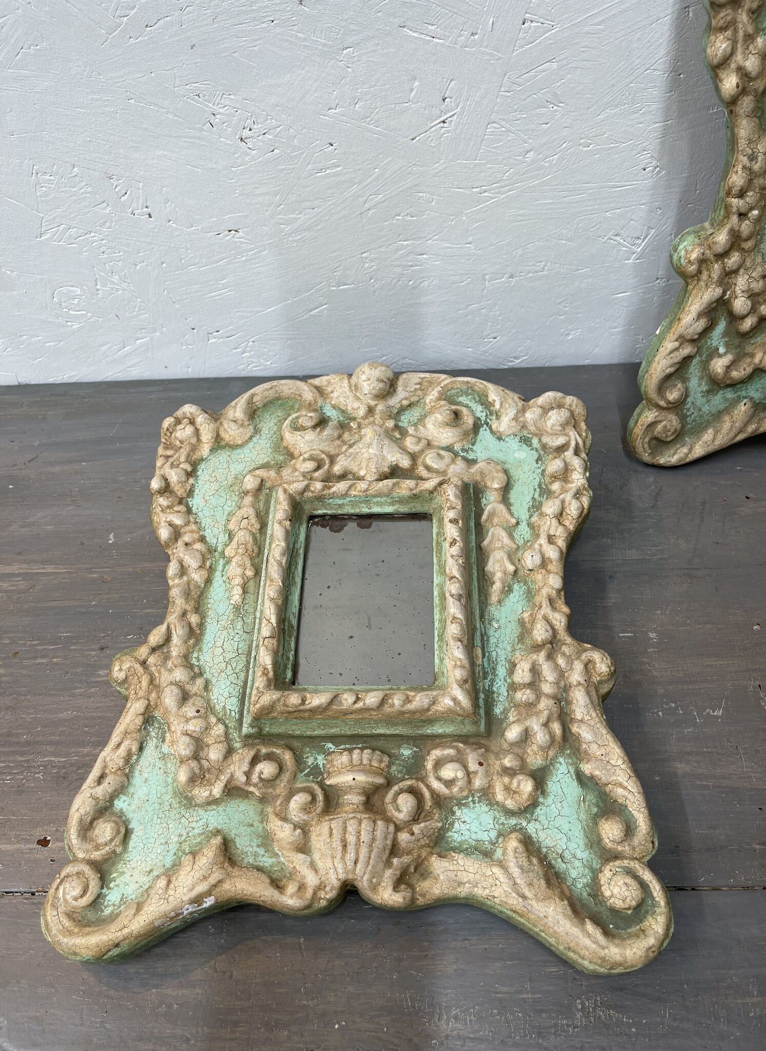 Antique small bridal mirrors