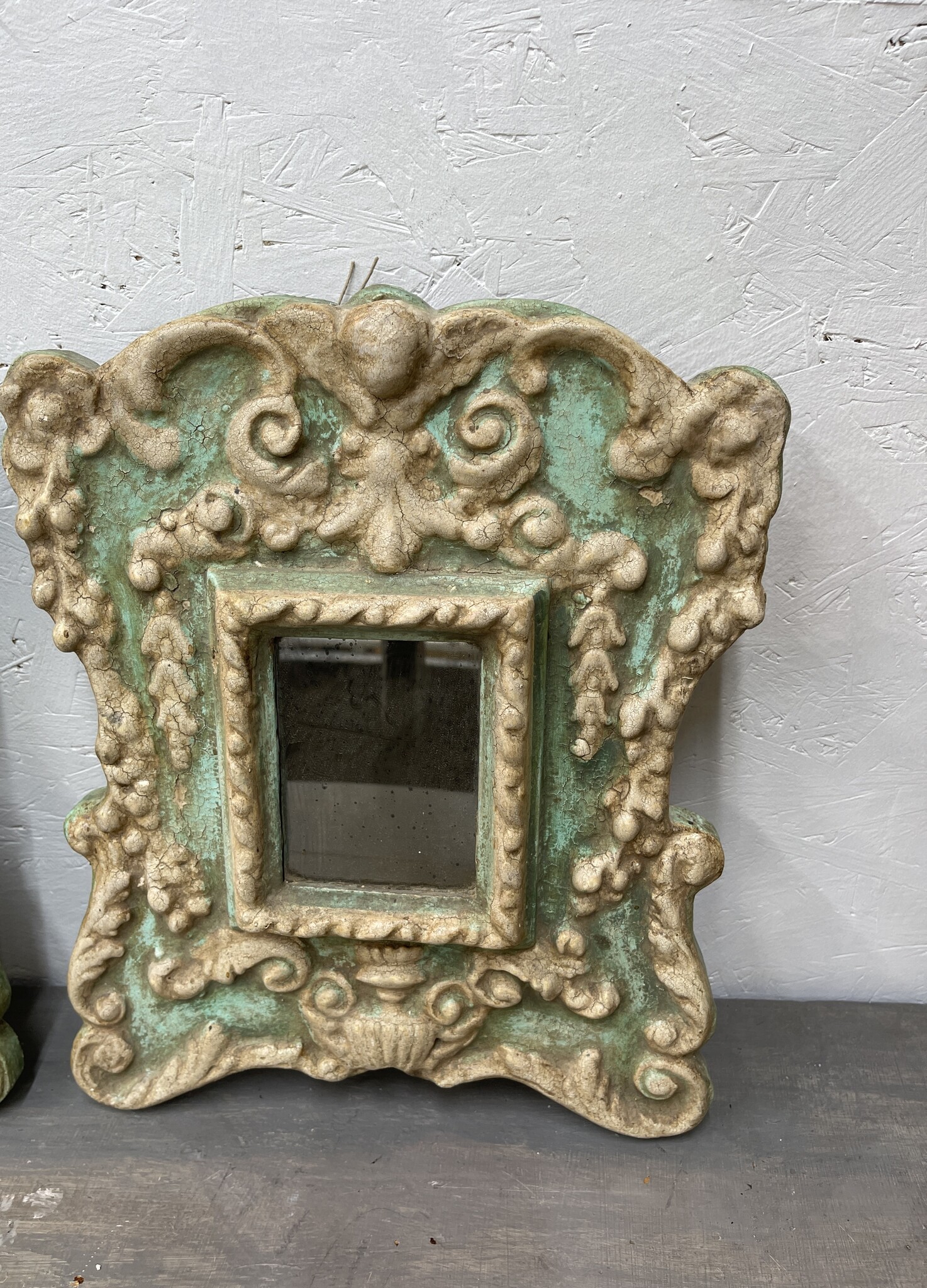 Antique small bridal mirrors