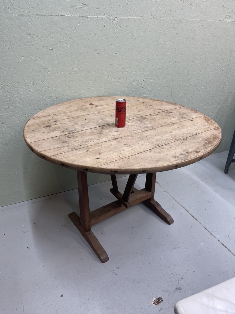 Antique winetable from France