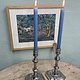 Stunning silver plated candle sticks