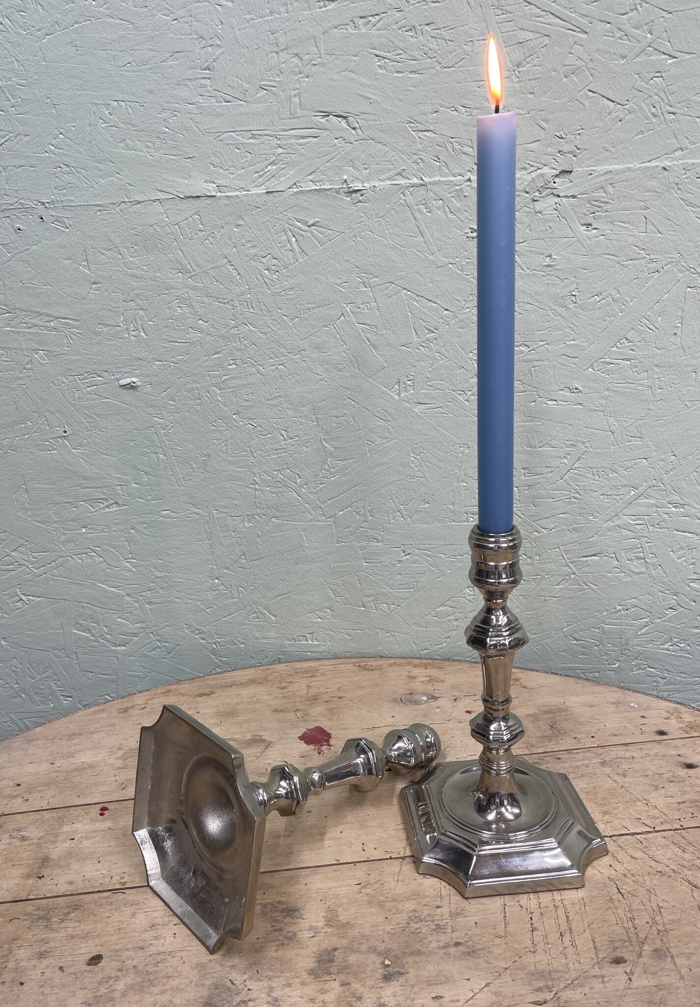 Stunning silver plated candle sticks