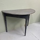Antique semi-lunar table