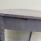 Antique semi-lunar table
