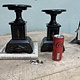 Art deco candle holders