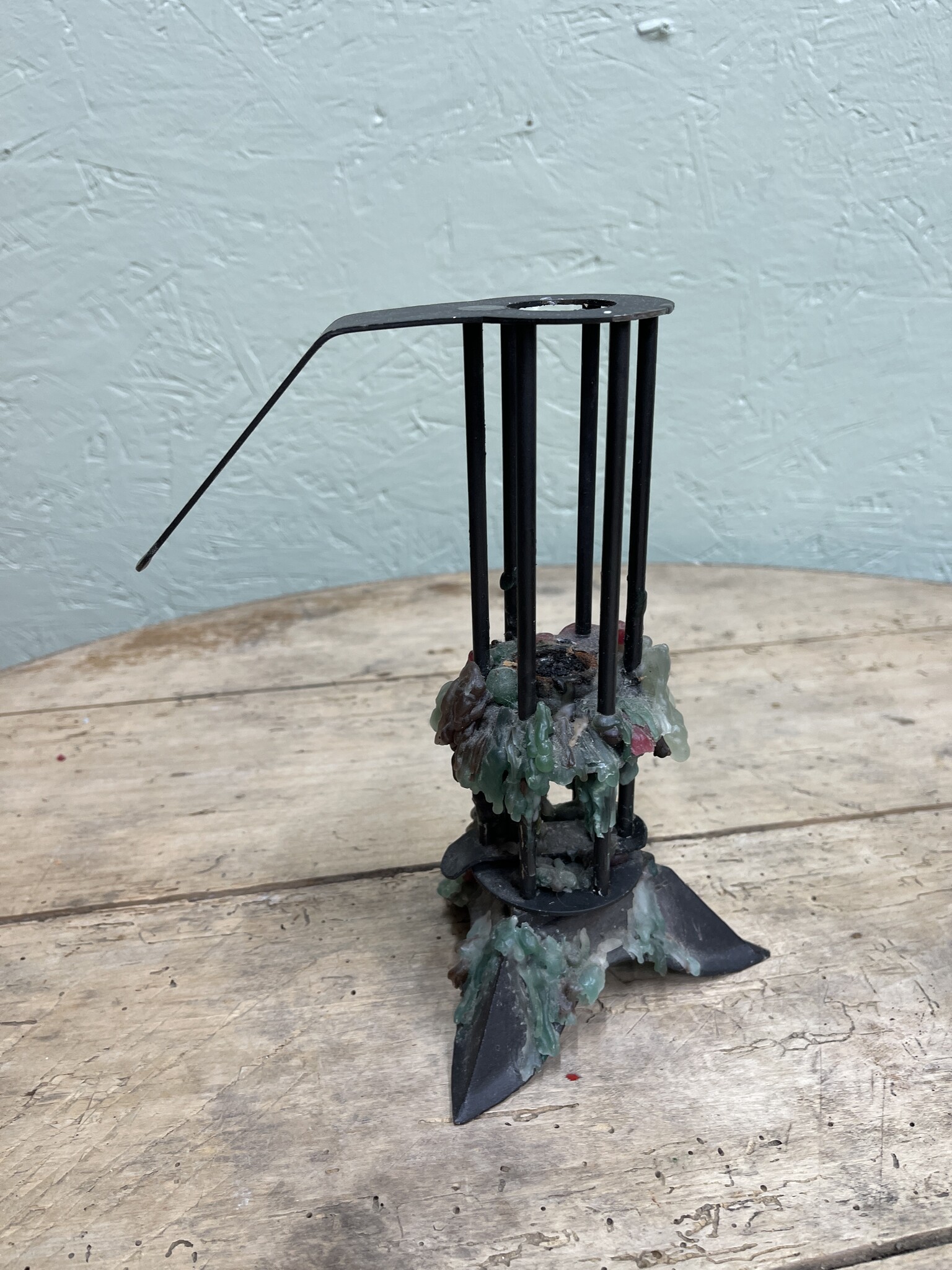 Vintage sliding candlestick