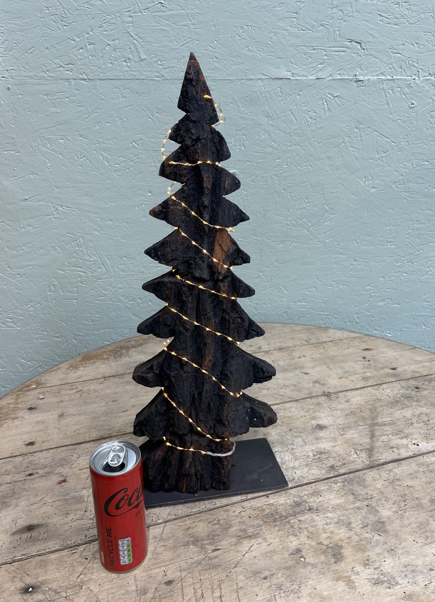 Christmas tree from an old roof pinnacle