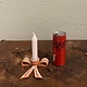Handmade ceramic bowtie candleholders
