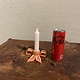 Handmade ceramic bowtie candleholders