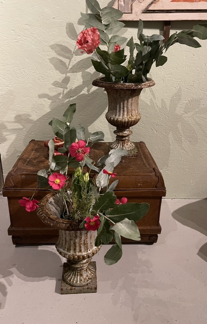 Antique planters