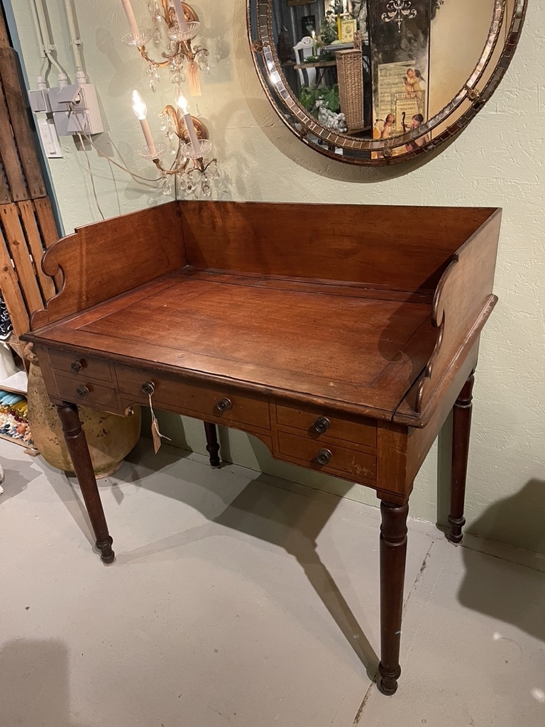 Antique desk but also a washstand