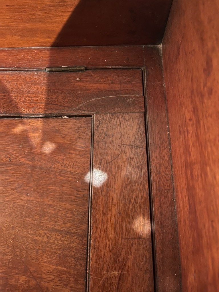 Antique desk but also a washstand