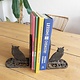 Vintage bookends with little owls
