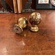 Antique gilded balls