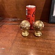 Antique gilded balls