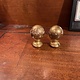 Antique gilded balls