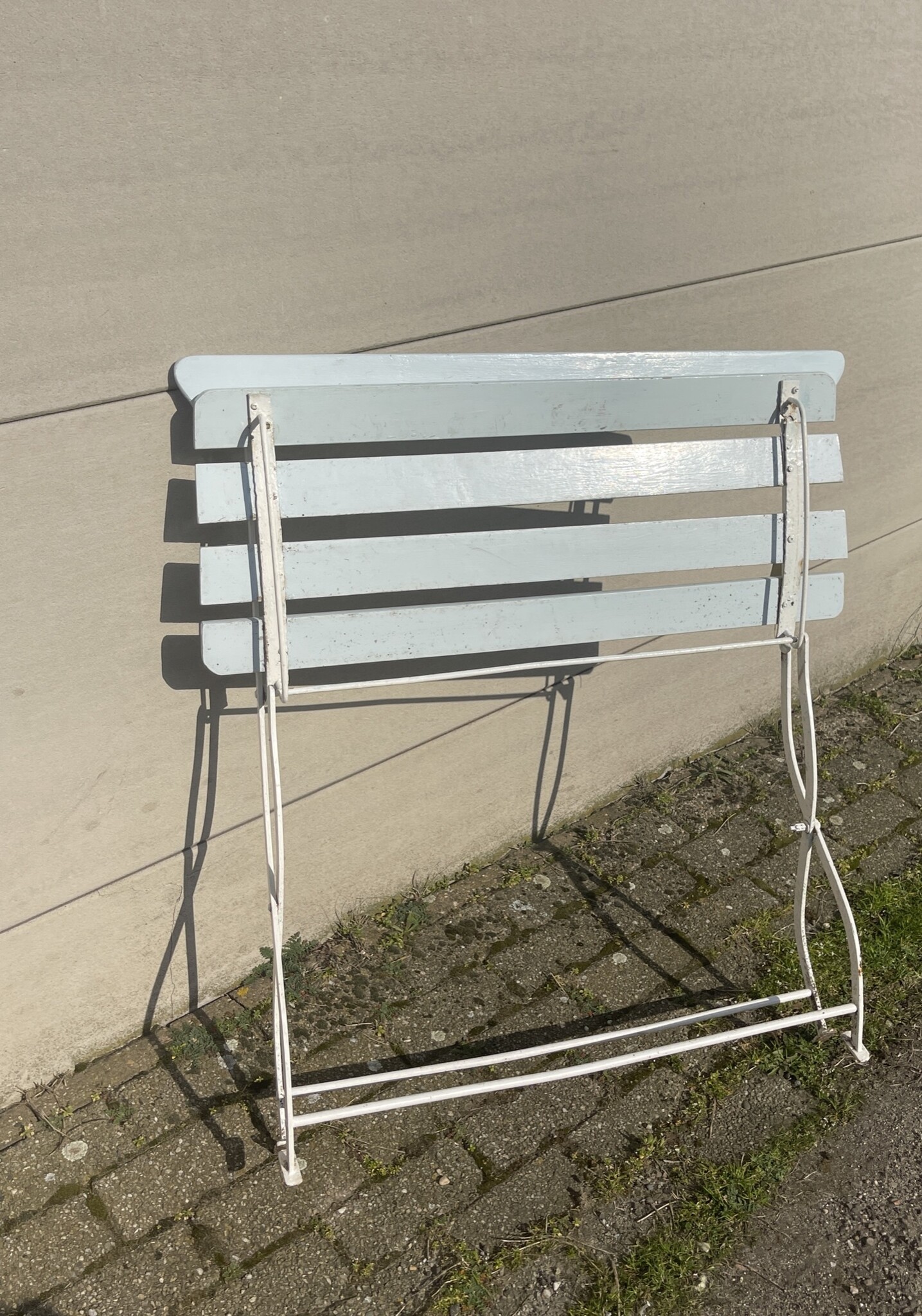 Antique French garden bench