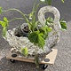 Vintage Swan planter
