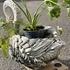Vintage Swan planter