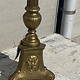 Lamp made from a antique church candlestick, with or without  shade