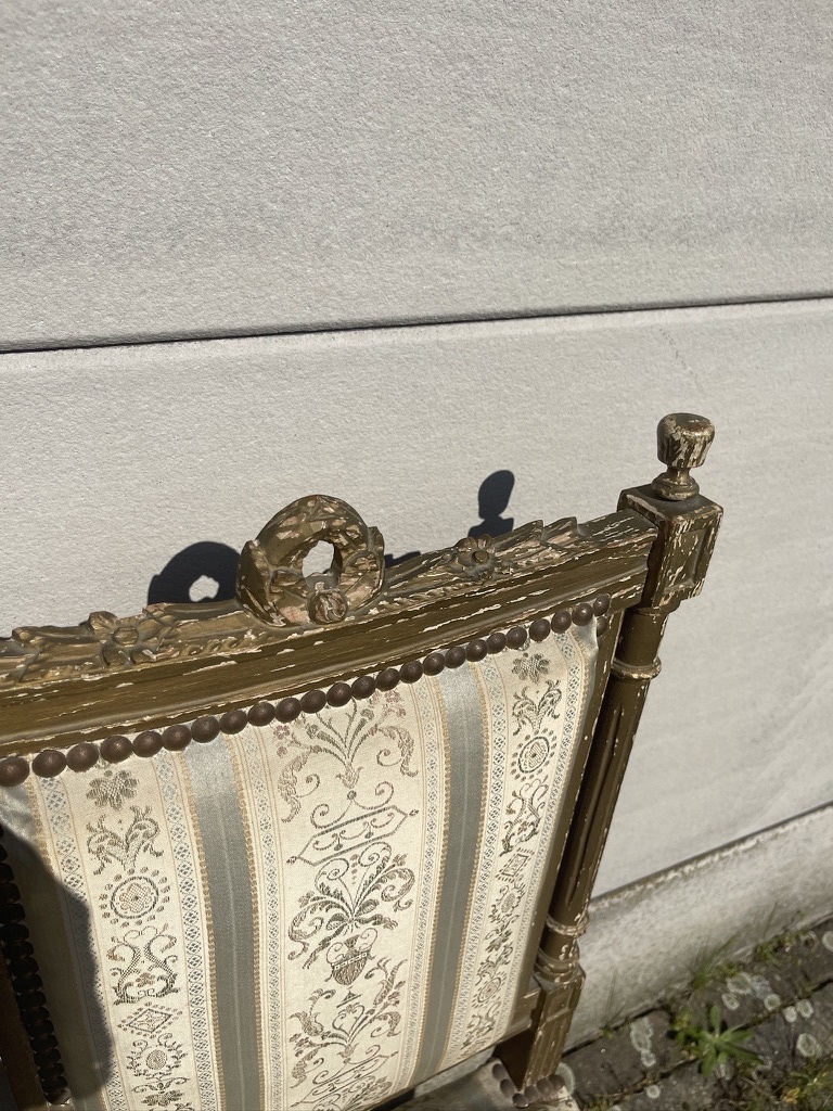 Pair of delicate antique chairs