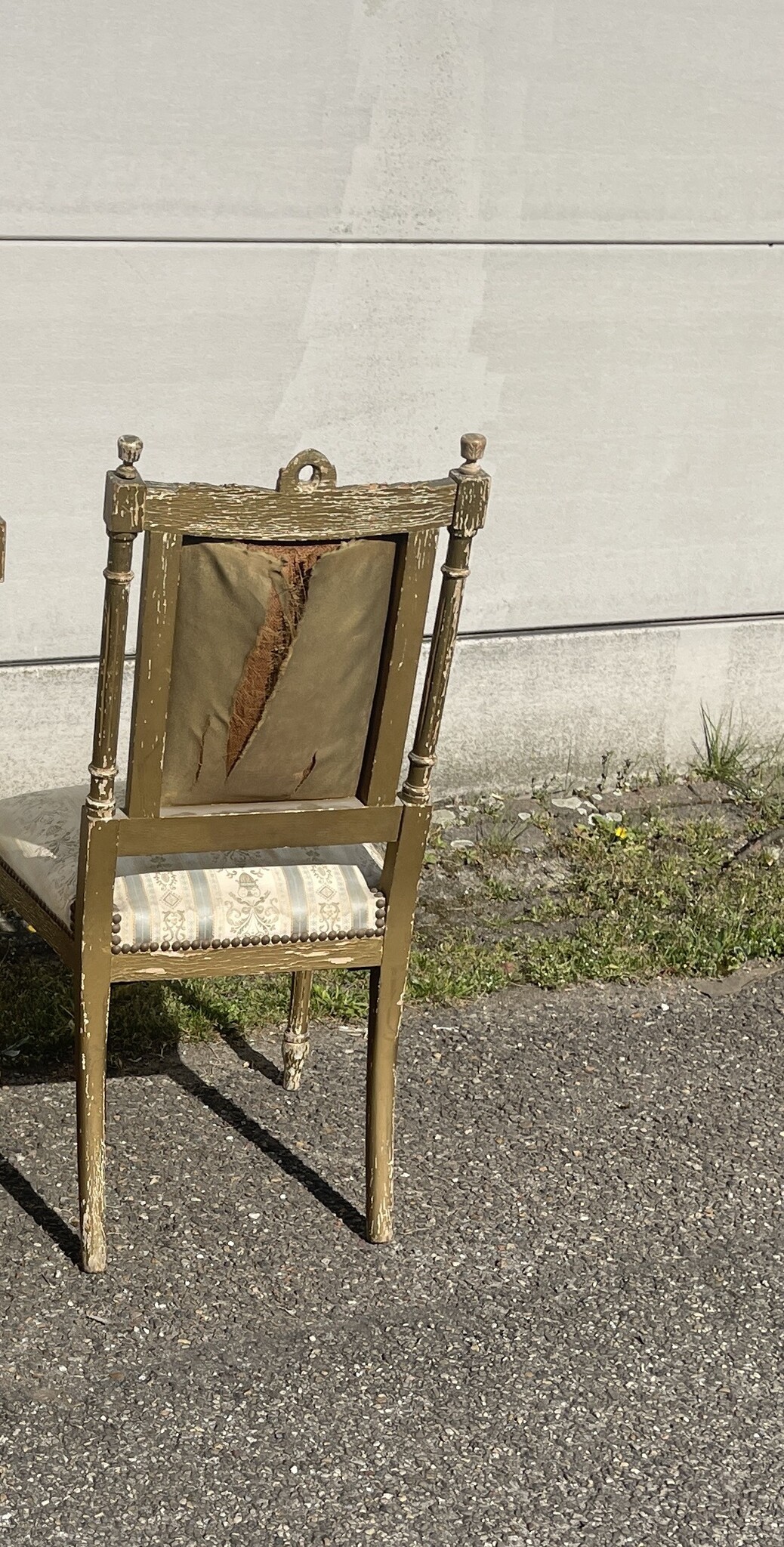 Pair of delicate antique chairs