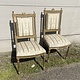 Pair of delicate antique chairs