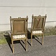 Pair of delicate antique chairs