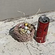 Keramiek vogelnestje