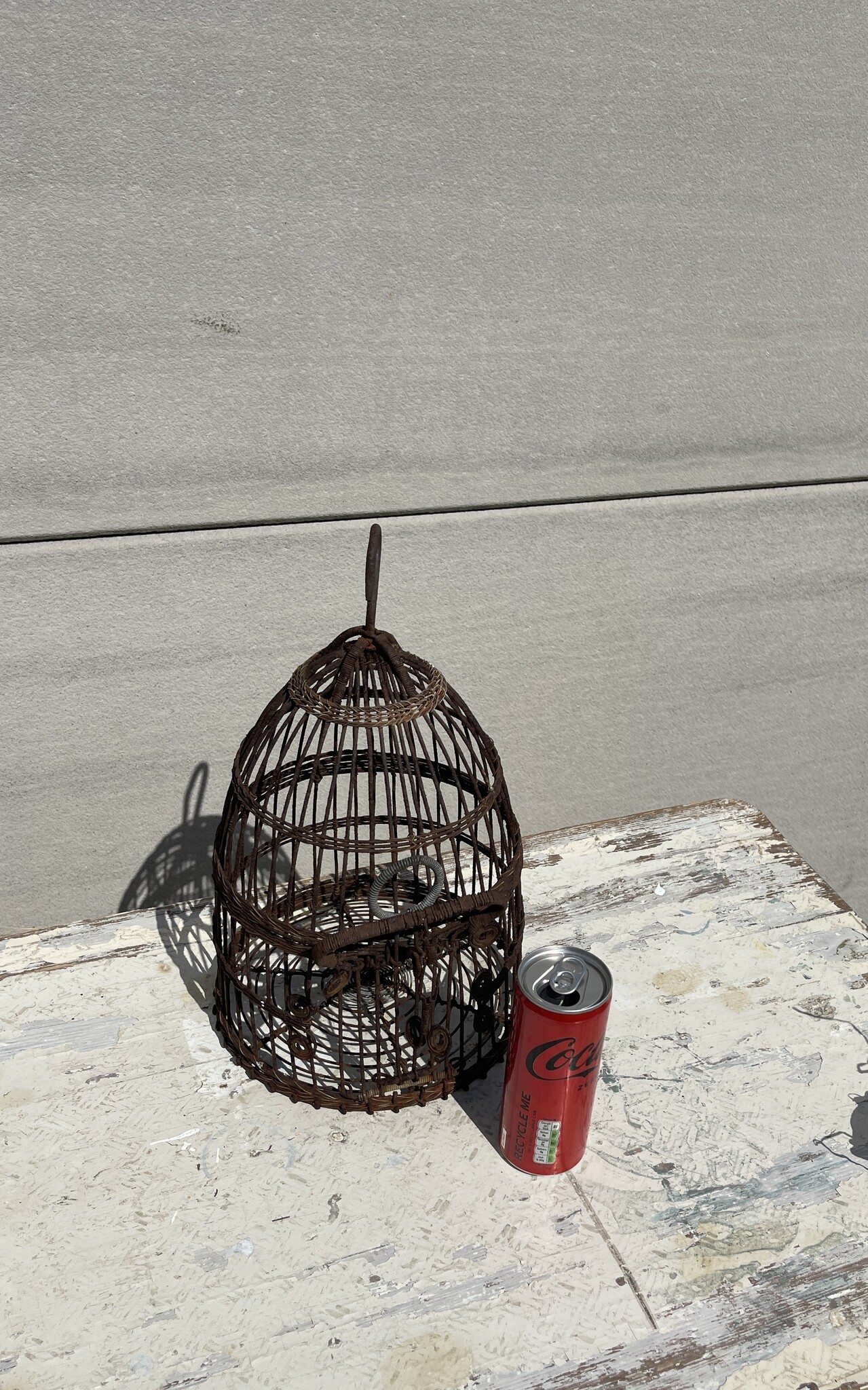 Old bird cage from and for  the market