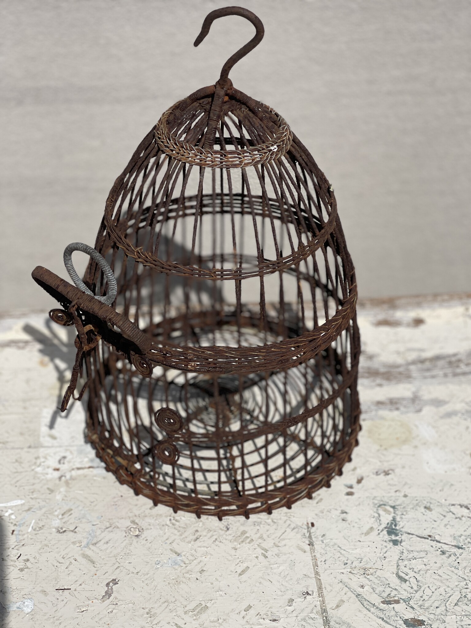 Old bird cage from and for  the market