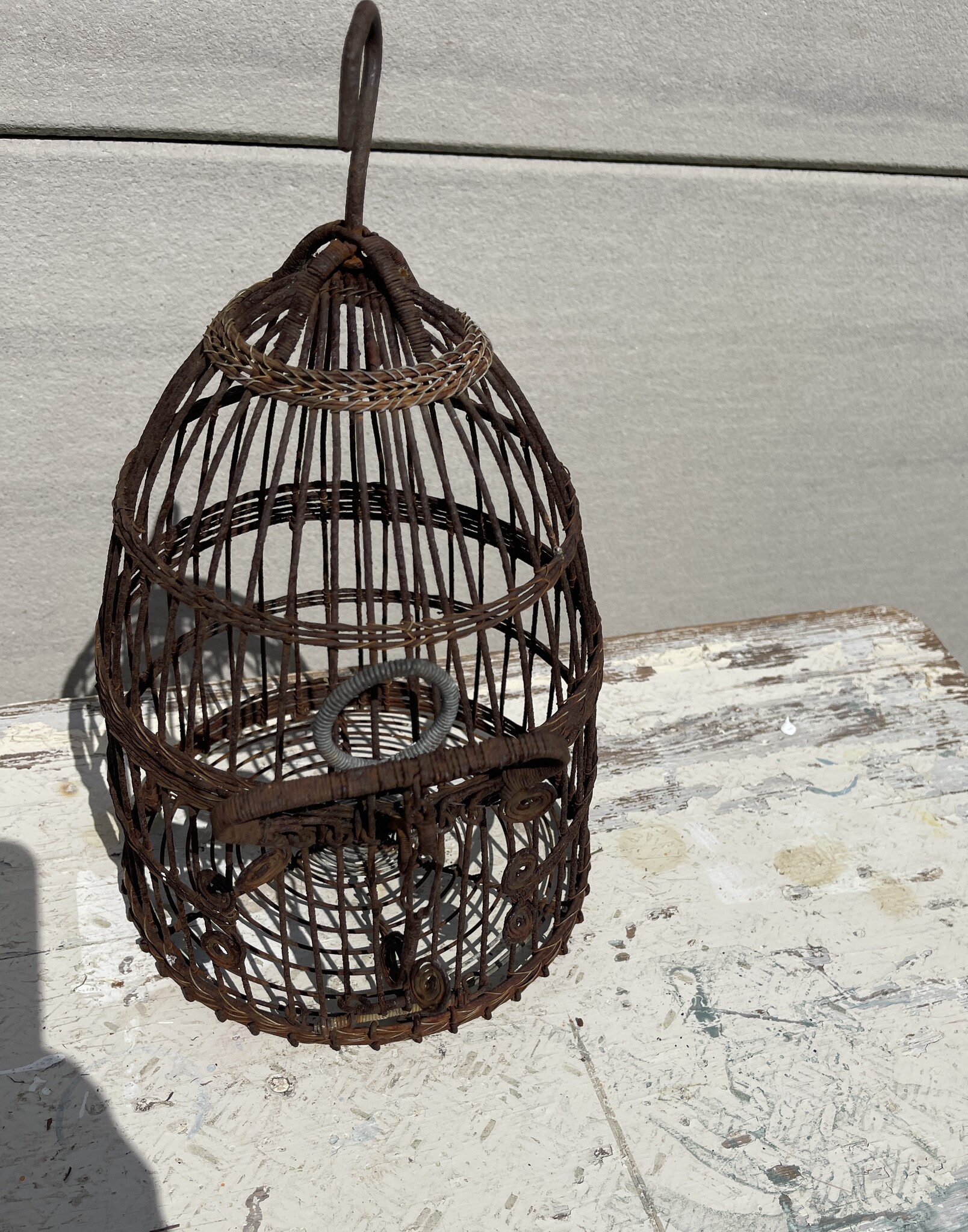 Old bird cage from and for  the market