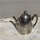 Hotel silver tea pot, for one