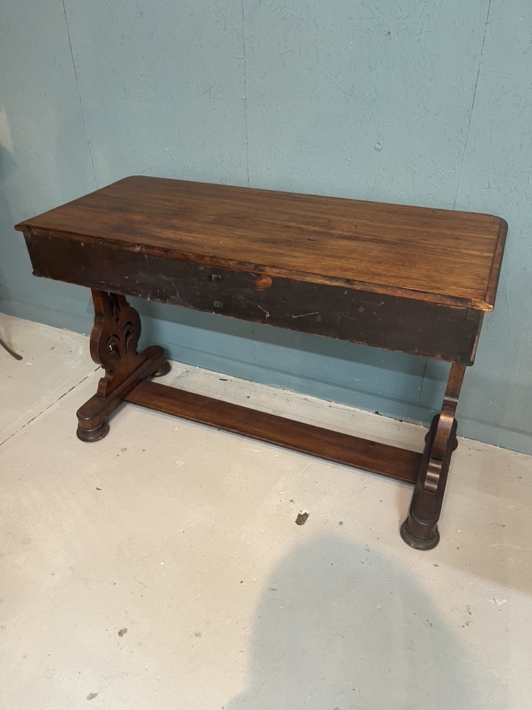 Antique side board with two drawers