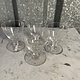 Set van vier antieke likeur glaasjes