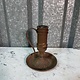Rustic rusty candlestick, not very old but very decorative