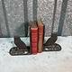 Vintage bookends with little owls