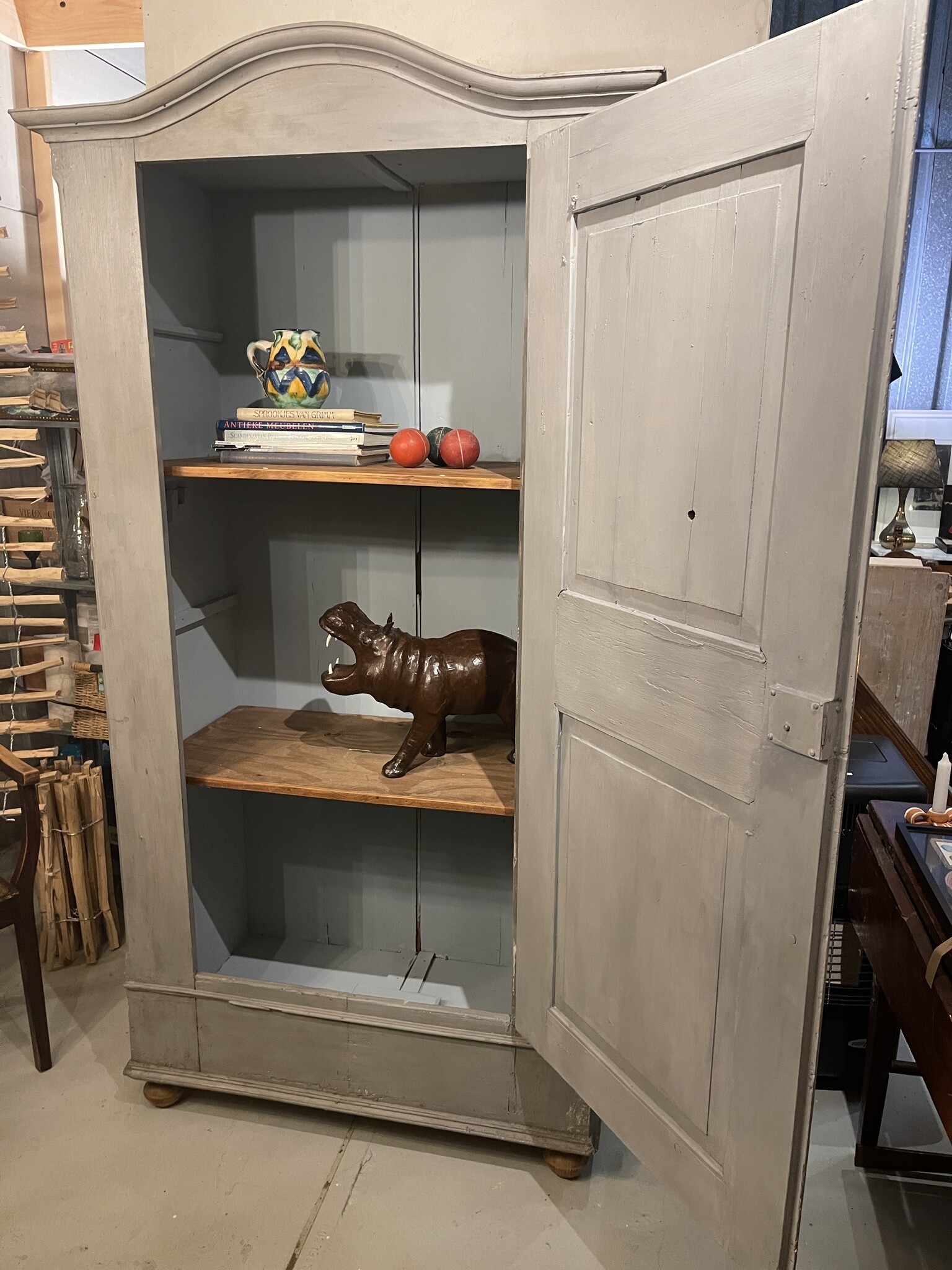 Lovely large antique cabinet