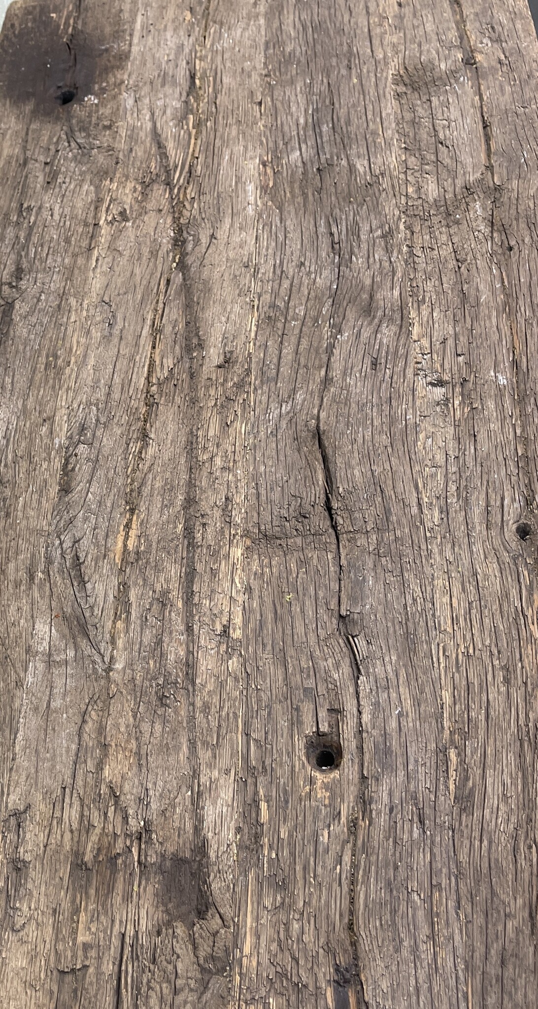 Old workbench from a ship