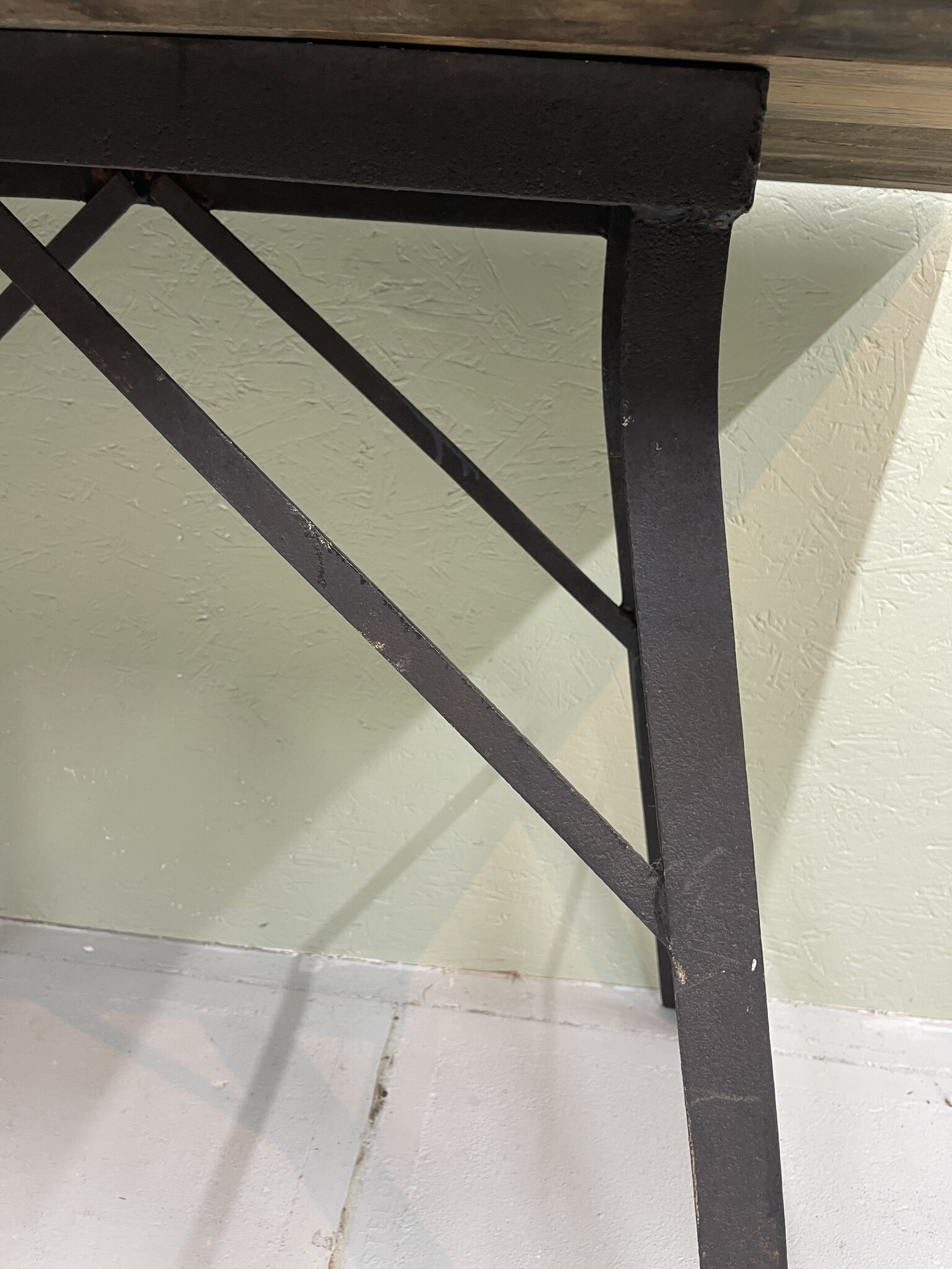 Old workbench from a ship