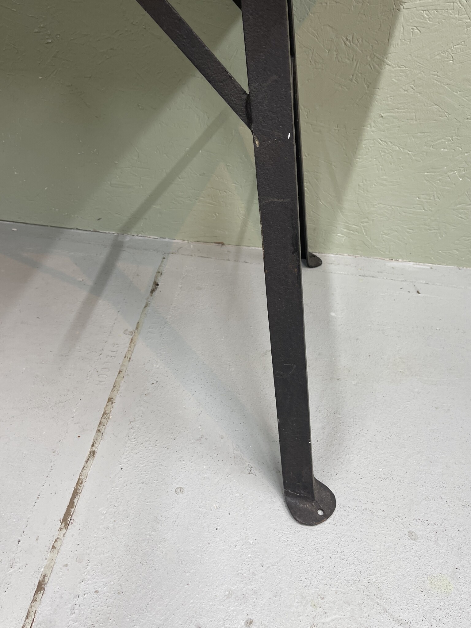 Old workbench from a ship